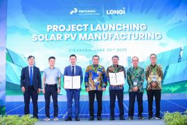 Pertamina gandeng perusahaan China bangun pabrik panel surya di Jabar