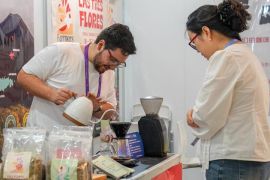 Merasakan pesta kopi multinasional di pameran China-Asia Selatan