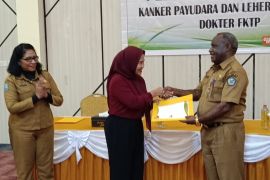 Dinkes Jayawijaya gelar pelatihan deteksi kanker bagi dokter puskesmas