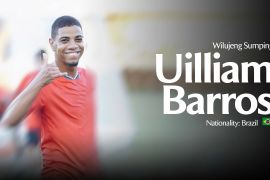 Persib ikat Uilliam Barros dalam kontrak dua musim
