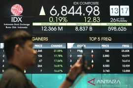 IHSG Selasa dibuka menguat 24,00 poin