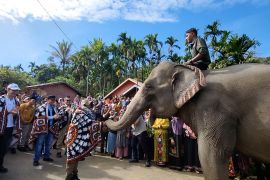 Menhut tinjau pembangunan konservasi gajah PECI di Aceh hibah Presiden