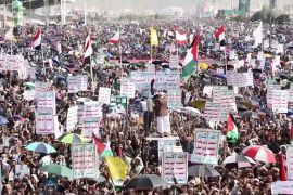 Ribuan warga Yaman serukan dukungan untuk Gaza dan kemenangan Iran
