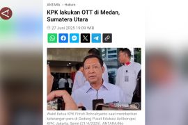 KPK OTT 6 orang terkait proyek jalan di Mandailing Natal