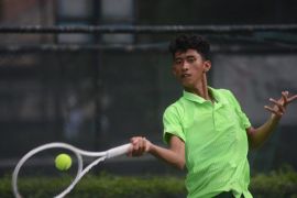 Petenis tuan rumah tampil dominan pada laga pembuka ITF J60 Jakarta