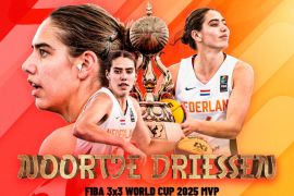 Noortje Driessen raih MVP Piala Dunia Putri FIBA 3x3 2025