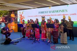 Tim angklung Indonesia tampil dalam acara FAO di Roma