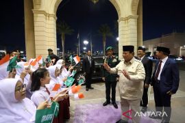 Prabowo disambut antusias diaspora di Jeddah