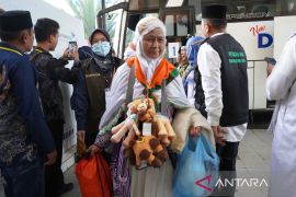 6.445 haji asal Sumut sudah kembali ke tanah air