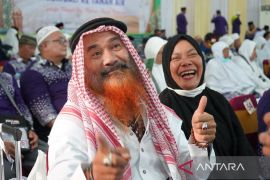 PPIH Medan: Kloter 19 Debarkasi Medan tiba kembali ke tanah air 