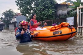 BPBD: Masyarakat terdampak banjir di Kota Tangerang sudah dievakuasi