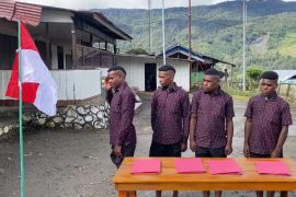 Empat mantan anggota KKB di Sinak nyatakan setia ke NKRI