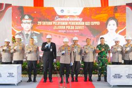 Kapolri “groundbreaking” 29 SPPG Polda Sumut dukung program MBG