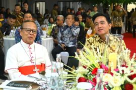 Gibran hadiri perayaan ulang tahun ke-75 Kardinal Igantius Suharyo