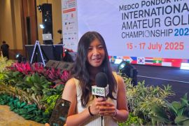 Kathleen siap tampil pada kejuaraan golf meski masih gugup