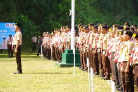 291 nara pidana di Jateng ikuti kegiatan perkemahan di Nusakambangan