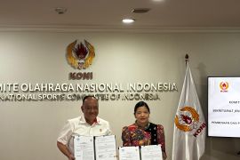 KONI Pusat jalin kerja sama dengan Puspresnas dan ISNA