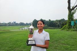 Bianca sumringah raih gelar perdana di Medco-Pondok Indah golf amatir