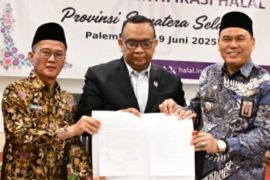 Kemenag Sumsel penguatan ekosistem halal