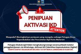 Pemkot Mataram: Waspada penipuan aktivasi IKD