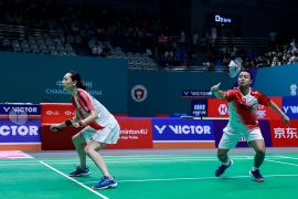 Ganda campuran Rehan/Glo dan Amri/Nita menyusul langkah Adnan/Indah ke 16 besar