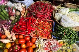Bapanas: Harga cabai rawit Rp58.936/kg, bawang merah Rp48.255/kg