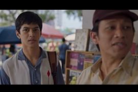 Wajah komedian Boris Bokir muncul dalam trailer film 