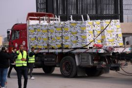 Truk bantuan memanusiaan mulai masuki Gaza via perbatasan Kerem Shalom