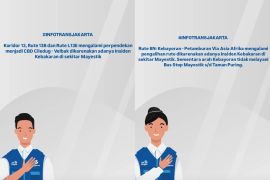 Ini rute Transjakarta yang terdampak kebakaran Taman Puring
