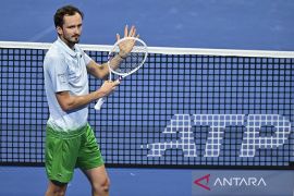 Medvedev didenda 42.500 dolar akibat perilaku buruk di US Open