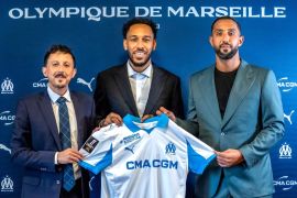 Pierre-Emerick Aubameyang bergabung ke Marseille dengan status bebas transfer