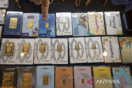 Harga tiga produk emas di Pegadaian hari ini kompak meroket
