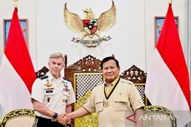 Prabowo terima medali kehormatan dari Komando Operasi Khusus AS