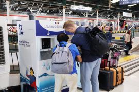 Daop 6 Yogyakarta ajak penumpang maksimalkan 'Drinking Water Station" di Stasiun KA