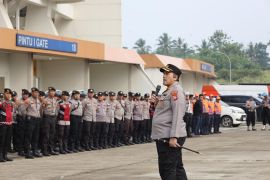 Polda Banten kerahkan 313 personel amankan Super League di BIS