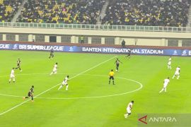 Dewa United menyerah 1-3 kepada Malut United di kandang baru
