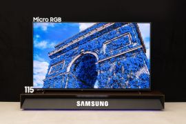 Samsung rilis TV micro RGB dengan dukungan resolusi AI
