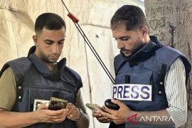 Jurnalis yang gugur di Gaza jadi 240, lampaui angka perang dunia
