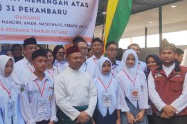50 siswa di Sekolah Rakyat Menengah Atas 31 Pekanbaru mulai belajar