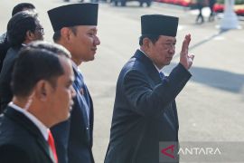 Menko AHY hingga Sri Mulyani hadiri Sidang Tahunan MPR RI