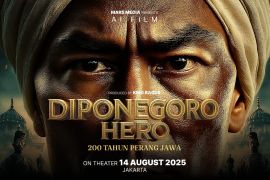 Diponegoro Hero jadi film pahlawan AI pertama