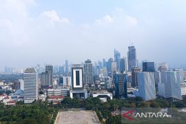 Cuaca Jakarta cerah pada peringatan HUT Ke-80 RI