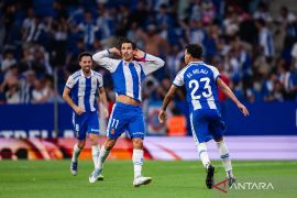 Pekan pertama LaLiga, Espanyol bungkam Atletico Madrid 2-1