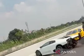 Polisi jelaskan kronologi kecelakaan Lamborghini di Tangerang