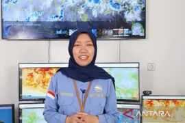 BMKG: Waspada potensi hujan ringan-sedang di Sumatera Utara besok