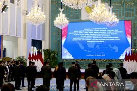 Presiden Prabowo lantik Komjen Pol Eddy Hartono sebagai Kepala BNPT