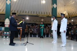 Bupati Sleman kembali kukuhkan dua lurah tindaklanjuti putusan MK