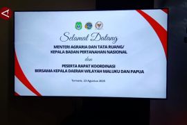 Menteri ATR pimpin rakor permasalahan tanah wilayah Indonesia timur