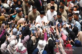 Prabowo ajak umat Islam teladani akhlak Nabi Muhammad SAW