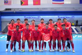 Timnas Futsal Indonesia Bungkam Myanmar 5-0 di CFA International